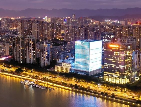 有顏有值，還有“調(diào)”！福州金融街夜景新地標(biāo)亮了！